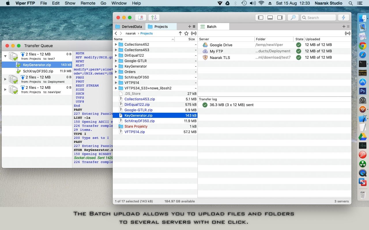Viper FTP screenshot 2